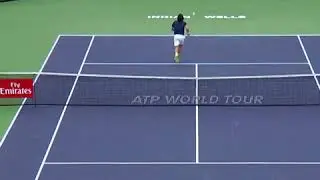 What is this? What a move Jeremy Chardy!!! French tennis player