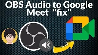 OBS Audio to Google meet | How to fix 💻⚙️🐞