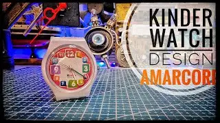 Recensione/tutorial (cambio batteria). Kinder design Watch. Momento Amarcord! 