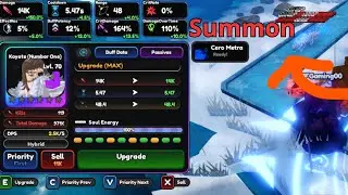 Sung Jin Woo Loại 2 Đè Tem (Roll Ruler Mới Mạnh) | Koyote (Number One) Universal Tower Defense