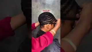 Watch how a clean weft install completely changes the look #hairextensions #wigs