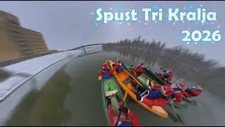 Djeda Mrazovi na -5°C! Kanu spust Kupom na Tri kralja 2026.