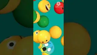 Emoji balls. #shorts