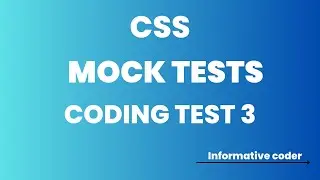 Coding Test 3  | Mock Tests | Responsive Web Design using Flexbox | CSS | #ccbp |#nxtwaveccbp
