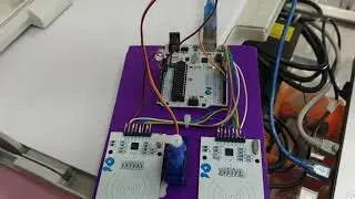 Arduino RFID MRFC522 Controlled Gate Barrier