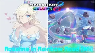 Mario Kart 8 Deluxe: Rosalina in Rainbow Road (Wii)