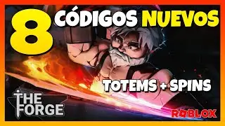 ✅8 C&Oacute;DIGOS NUEVOS de 🔥 LA FORJA 🔥 Spins + Totems 🔥 LA FORJA ROBLOX  🔥THE FORGE ROBLOX