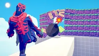 BOMB CANNON & 2X SPIDER MAGE vs EVERY UNIT 🕸 | TABS - Totally Accurate Battle Simulator Gameplay
