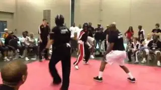 Byron Shepard fighting at Battle of Atlanta.