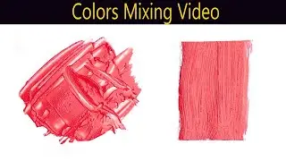 How To Make Scarlet Color | Scarlet Color Banane Ka Aasan Tarika
