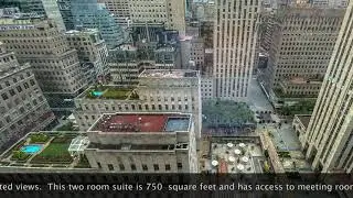Private Office Suite with Unobstructed Views of Rockefeller Center
