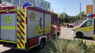 Zwischenlager brennt: Feuer auf Sartorius-Gelände in Göttingen