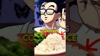 Where Dragon Ball Characters Names Come From pt.2 #shorts #dragonballsuper