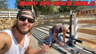 Building a Custom DIY Gate the Easy Way! (Part 5)