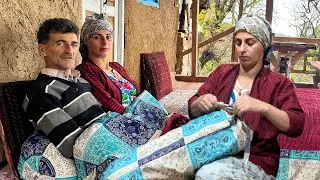 Building a Traditional Korsi | Winter Evenings in a Village Home
