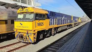 Pacific National NR25 NR120 sitting at Central Station