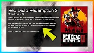 RED DEAD REDEMPTION 2 | PROMOTION IN GTA ONLINE LOADING SCREEN