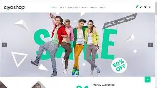 Promo Popup Option | Popular eCommerce WordPress Theme