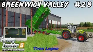 Spreading Manure, Cultivating & Sowing Oat. Harvesting Corn | Greenwich Valley | FS19 TimeLapse #28