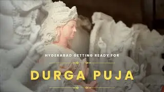 Durga Idol Making Process 🛕 | Hyderabad Gets Ready for Navratri 2025