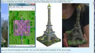 Mineways Demo: Minecraft to Shapeways