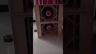 Test speaker ACR C-630-WH di box PARATHEL                #miniatursoundsystem #6inch #parathel