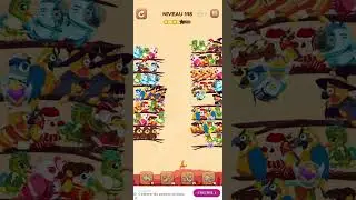 bird sort 2 color puzzle solution niveau 148 #games #gaming #puzzle #puzzlegame #androidgames