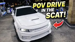 POV: Driving My Widebody Scat Pack Home After Work | Life as a Car Dealer