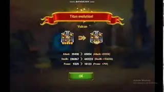 Hero Wars - Evolving Vulcan to absolute star