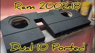 Dodge Ram Quad and Crew Cab 2002-2018 DUAL 10 ported.
