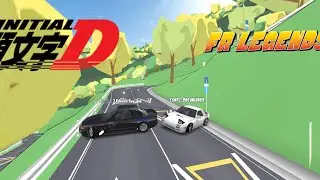 AE86 VS R32 NAKAZATO CRASH GTR (INITIAL D FIRST STAGE) FR LEGENDS