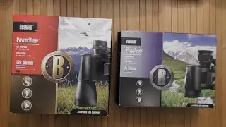 Бинокли Bushnell начального уровня - первый взгляд на столе