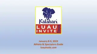 Luau Invite Texas 22 Athlete and Visitors Guide