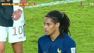 Mathis Amougou vs Germany U17 World Cup Final  (02/12/2023)