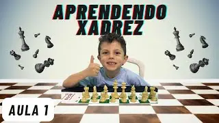APRENDA XADREZ DO ZERO! ♟️ Aula 1: O Movimento das Peças