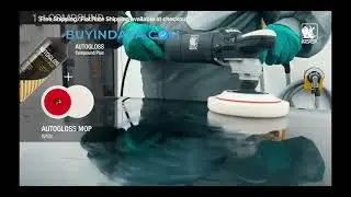 INDASA Autogloss  Compound + Polish Process