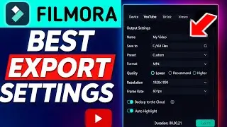 🔥how to export high quality video in filmora || filmora video editor || filmora export settings ||