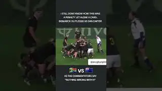 🇳🇿 Dan Carter vs Bismarck Du Plessis 🇿🇦 #rugby #bighit #springboks #newzealand #southafrica #penalty