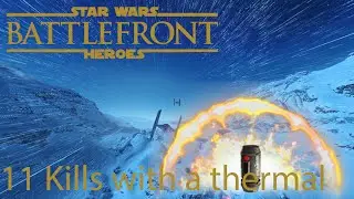 StarWars Battlefront - Raw Clip - 11 Kill Thermal