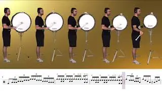 SCV Bass Drum Cadence, but the Drums Sound Better Every Rep