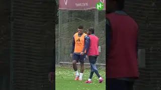 Oxlade-Chamberlain BACK training with Arsenal 👀