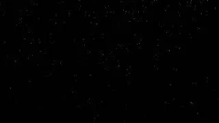 Snow falling black screen overlay