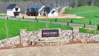 Exploring Luxury Living in Ellijay, GA: Bravo Rivera Estates Drone Tour