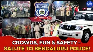 Bengaluru Rings in the New Year Safely, Thanks to Vigilant Police & Heroes in Uniform #newyear2026