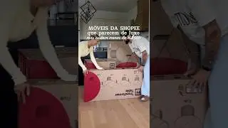 M&oacute;veis da Shopee que parecem de luxo. #decora&ccedil;ao #moveis