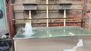 CASCADE WALL WATER FOUNTAIN INSTALLATION PLUMBING 9811251169