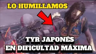 HUMILLANDO A TYR JAPONÉS EN DIFICULTAD MÁXIMA GOD OF WAR RAGNAROK VALHALLA!! EL FIN.