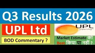 UPL q3 results 2026 | UPL results today | UPL Share News | UPL Share latest news