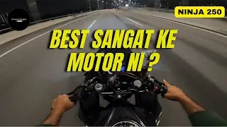 TOP SPEED RAW ONBOARD SUKE HIGHWAY NIGHT RIDE | KAWASAKI NINJA 250 | YOSHIMURA EXHAUST