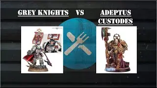 KTW 2k Competitive Grey Knights vs Adeptus Custodes